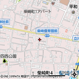 東京都立川市柴崎町周辺の地図