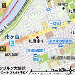 東京都千代田区九段南4丁目6周辺の地図