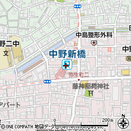 中野新橋駅 東京都中野区 駅 路線図から地図を検索 マピオン