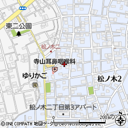 小松原邸_akippa駐車場周辺の地図