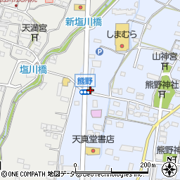 山梨県甲州市塩山熊野58周辺の地図