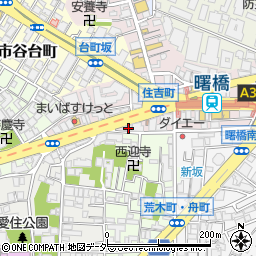 東京都新宿区住吉町2-10周辺の地図