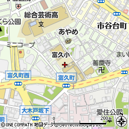 東京都新宿区富久町7周辺の地図