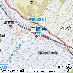 パーク三鷹台周辺の地図