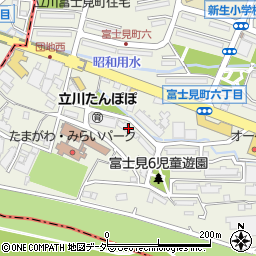 富士見町６丁目アパート５８号周辺の地図