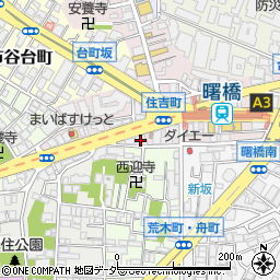 東京都新宿区住吉町2-11周辺の地図