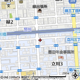 株式会社三高　経理部周辺の地図