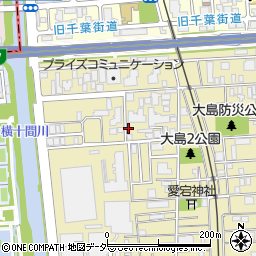 水道レスキュー江東区大島営業所周辺の地図