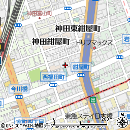 東京都千代田区神田紺屋町17-1周辺の地図