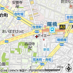 東京都新宿区住吉町2周辺の地図