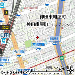 東京都千代田区神田紺屋町20周辺の地図