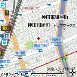 香港酒家 桂泉 神田店周辺の地図
