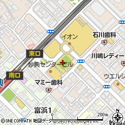 大戸屋イオン市川妙典店周辺の地図