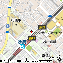 株式会社ママショップ加納　妙典駅前店周辺の地図