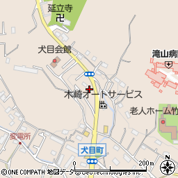 東京都八王子市犬目町882周辺の地図