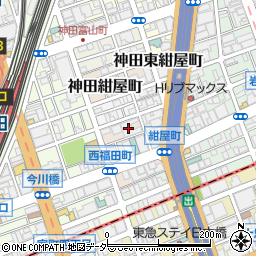 東京都千代田区神田紺屋町17周辺の地図