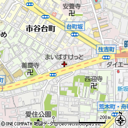 まいばすけっと新宿住吉町店周辺の地図