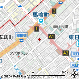 東京都中央区日本橋横山町3周辺の地図