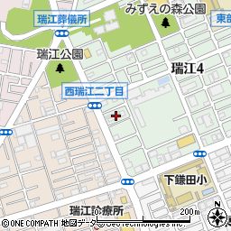 東京都江戸川区瑞江4丁目4周辺の地図