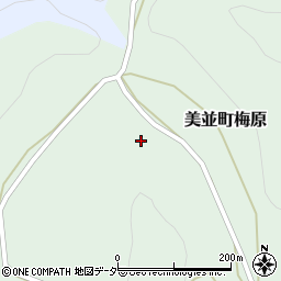 岐阜県郡上市美並町梅原222周辺の地図