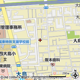 大倉ビニール工業所周辺の地図
