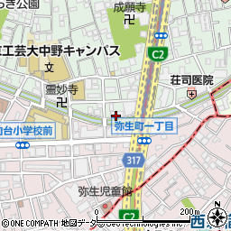 東京容器株式会社周辺の地図