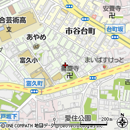 東京都新宿区富久町2周辺の地図