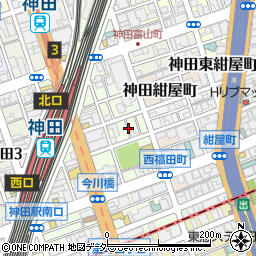 東京都千代田区鍛冶町2丁目5周辺の地図