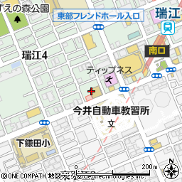 東京都江戸川区瑞江4丁目43周辺の地図