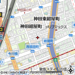 東京都千代田区神田紺屋町18周辺の地図