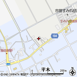 千葉県匝瑳市上谷中312周辺の地図