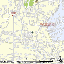 山梨県甲府市山宮町1638周辺の地図