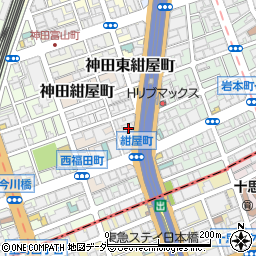 東京都千代田区神田紺屋町14周辺の地図