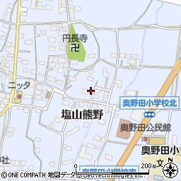 山梨県甲州市塩山熊野426周辺の地図