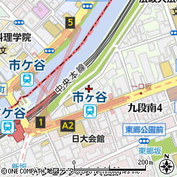 東京都千代田区九段北4丁目2周辺の地図