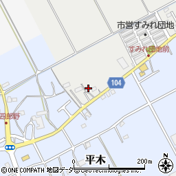 千葉県匝瑳市上谷中313周辺の地図