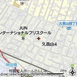 東京都杉並区久我山4丁目周辺の地図