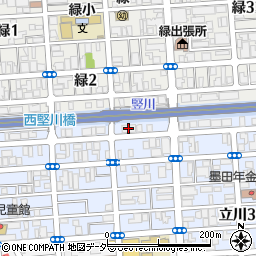 アーツ菊川周辺の地図