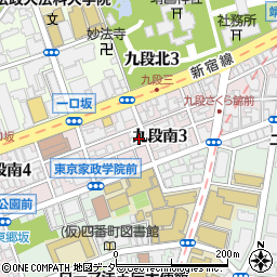 東京製本健康保険会館周辺の地図
