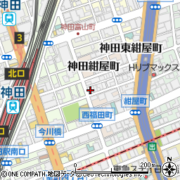 東京都千代田区神田北乗物町11周辺の地図