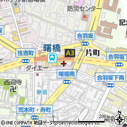 東京都新宿区住吉町1-19周辺の地図