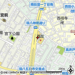 トヨタモビリティ東京高井戸北陸橋店周辺の地図