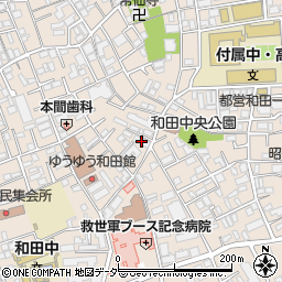 ＲＫハイム和田Ｄ棟周辺の地図