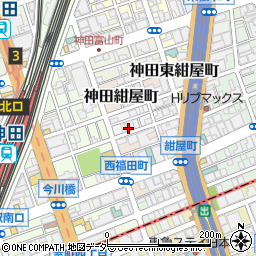 東京都千代田区神田北乗物町10周辺の地図