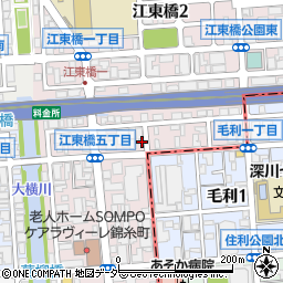 ブライト錦糸町周辺の地図