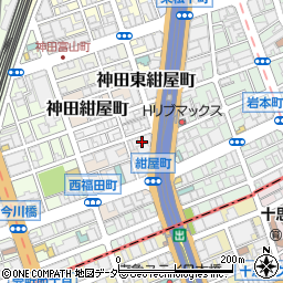 東京都千代田区神田紺屋町15周辺の地図