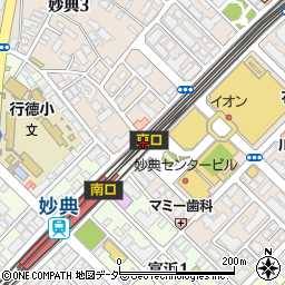 キッチンオリジン　妙典店周辺の地図
