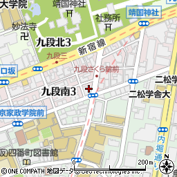 東京都千代田区九段南3丁目1周辺の地図