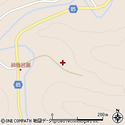 岐阜県下呂市金山町戸部2420周辺の地図