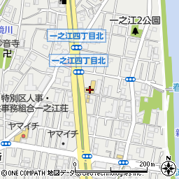 関東マツダ一之江店周辺の地図